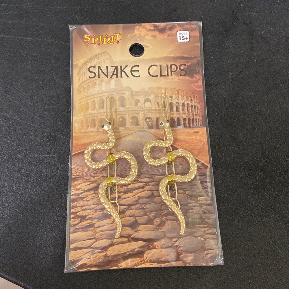 Set of 2 Snake Hair Clips